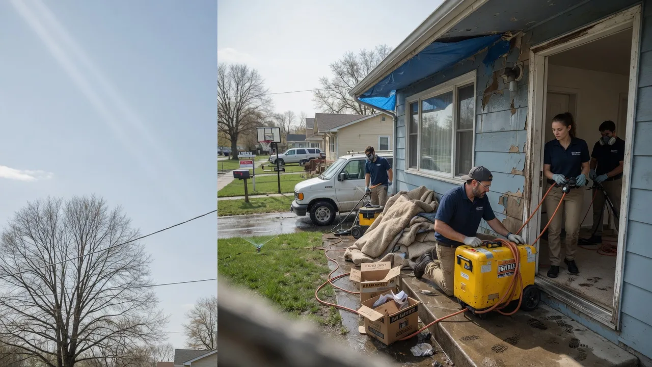 Basement Flood Cleanup in Danby, VT near me